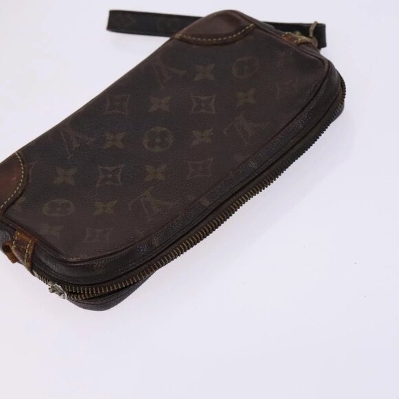 LOUIS VUITTON Monogram Clutch Bag 2Set LV Auth EC228 - Picture 11 of 16